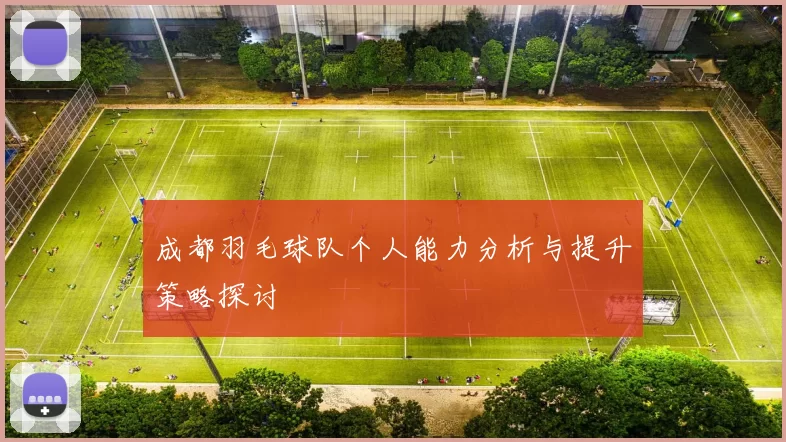 成都羽毛球队个人能力分析与提升策略探讨