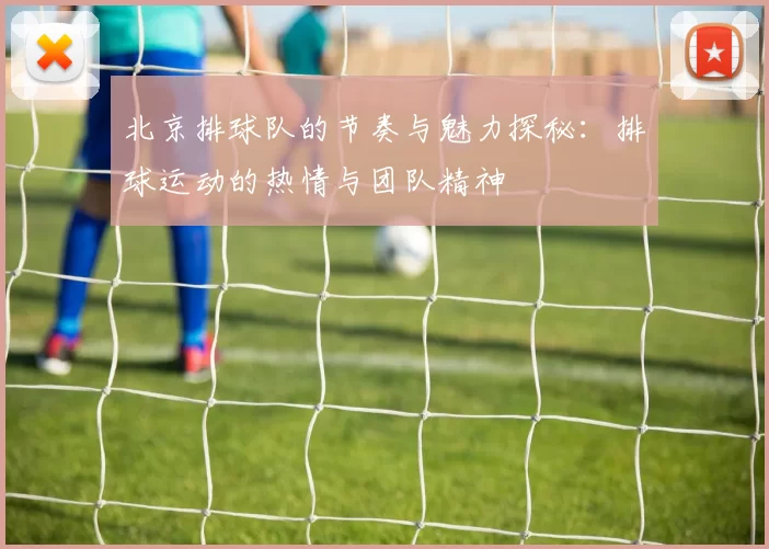北京排球队的节奏与魅力探秘：排球运动的热情与团队精神